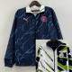 2023 Man City Navy Blue & White Double Sided Windbreaker (双面风衣)(刺绣)