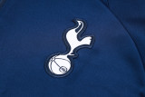 23-24 TOT Royal Blue Half Pull Tracksuit #B733(半拉链)