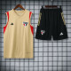 23-24 Sao Paulo Beige Tank top and shorts suit