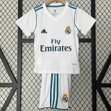 2017-2018 RMA Home Kids Retro Soccer Jersey
