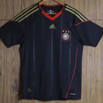 2010 Germany Black Retro Soccer Jersey