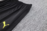 23-24 Marseille Black Kids Half Pull Tracksuit (童装) (半拉链)