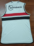23-24 Sao Paulo Home White Vest
