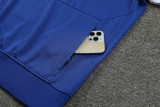 23-24 Italy Blue Half Pull Tracksuit (半拉链)
