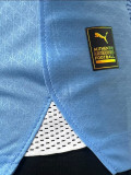 23-24 Man City Home Long Sleeve Player Version Soccer Jersey (长袖球员)