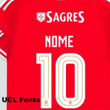 23-24 Benfica Home Player Version Soccer Jersey
