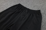 23-24 Dortmund Black Hoodie Jacket Tracksuit #F542