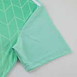2023 AD05 Green Short-sleeved Trouser Suit