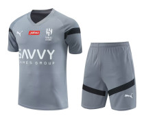 23-24 Al Hilal Grey Training Short Suit
