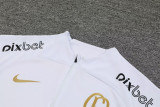 23-24 Corinthians White Half Pull Tracksuit (半拉链)