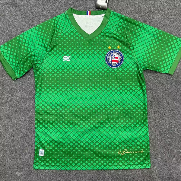 23-24 BaHia Green GoalKeeper Fans Soccer Jersey