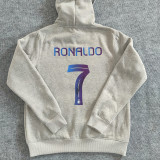 2023 Al-Nassr Grey Hoody 灰色(加绒-背后带7)