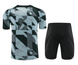 23-24 CHE Cyan Black Training Short Suit