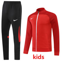 2023 NK NJ01 Red Kids Jacket Tracksuit (童装)