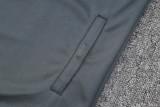 23-24 Man City Grey Jacket Tracksuit #A688(半拉链)