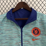 2023 CHE Blue & Green Double Sided Windbreaker (双面风衣)