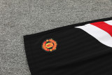 23-24 Man Utd Retro Black Training Shorts Pants
