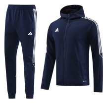 23-24 AD Royal Blue Hoodie Jacket Tracksuit #AM03