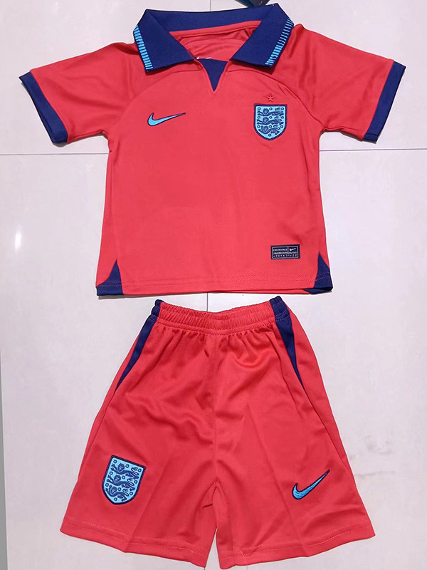 22-23 England Away World Cup Kids Soccer Jersey