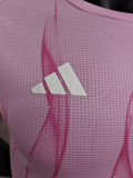 2024 Algeria Pink Special Edition Player Version Soccer Jersey #16
