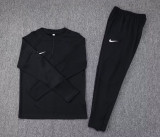 2023 NK Black Half Pull Tracksuit #2249 (半拉链)