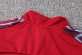 2023 West Ham Red Kids Half Pull Tracksuit (童装) (半拉链)