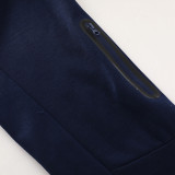 23-24 France Royal Blue Hoodie Jacket Tracksuit #02