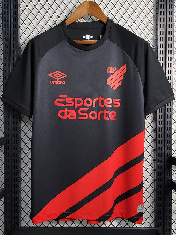 23-24 Athletico Paranaense Away Fans Soccer Jersey