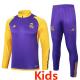 23-24 RMA Purple Kids Half Pull Tracksuit #E796(童装)(半拉链)