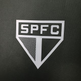 23-24 Sao Paulo Black Special Edition Fans Soccer Jersey