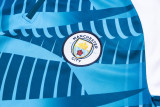 23-24 Man City Blue Half Pull Tracksuit #B716(半拉链)