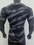 23-24 LIV Black Grey GoalKeeper Player Version Soccer Jersey
