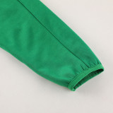 23-24 AD Green Hoodie Jacket Tracksuit #AM03