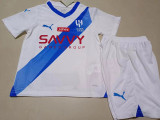23-24 Al-Hilal Away Kids Soccer Jersey