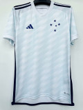 23-24 Cruzeiro Away 1:1 Fans Soccer Jersey