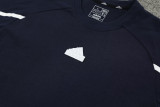 24-25 AD Royal Blue Training Short Suit #3333(100%Cotton)纯棉