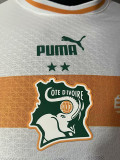 22-23 Ivory coast Away Player Version Soccer Jersey (带二星)