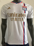 23-24 Lyon Home Player Version Soccer Jersey