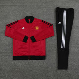 23-24 Man Utd Red Jacket Tracksuit #08
