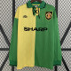 1992 Man Utd Away Long Sleeve Retro Soccer Jersey (长袖)