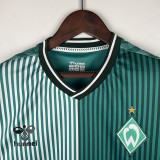23-24 Werder Bremen Home Fans Soccer Jersey