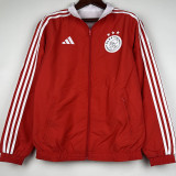 23-24 Ajax Red & White Double Sided Windbreaker (双面风衣)