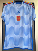 22-23 Spain Away 1:1 World Cup Fans Soccer Jersey