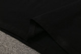 24-25 Ajax Black Training Short Suit (100%Cotton)纯棉