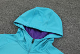 23-24 Argentina Sky Blue Hoodie Jacket Tracksuit