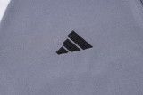 2023 AD Grey Kids Half Pull Tracksuit #2329 (童装) (半拉链)