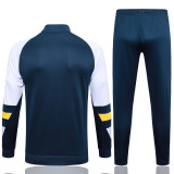23-24 RMA Royal Blue Half Pull Tracksuit #B692 (半拉链)