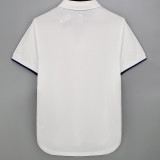 1998 Italy Away White Retro Soccer Jersey