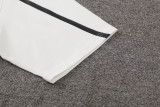 24-25 JUV White Training Short Suit (100%Cotton)纯棉
