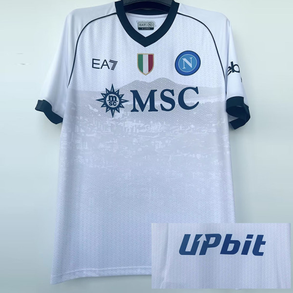 23-24 Napoli Away 1:1 Fans Soccer Jersey